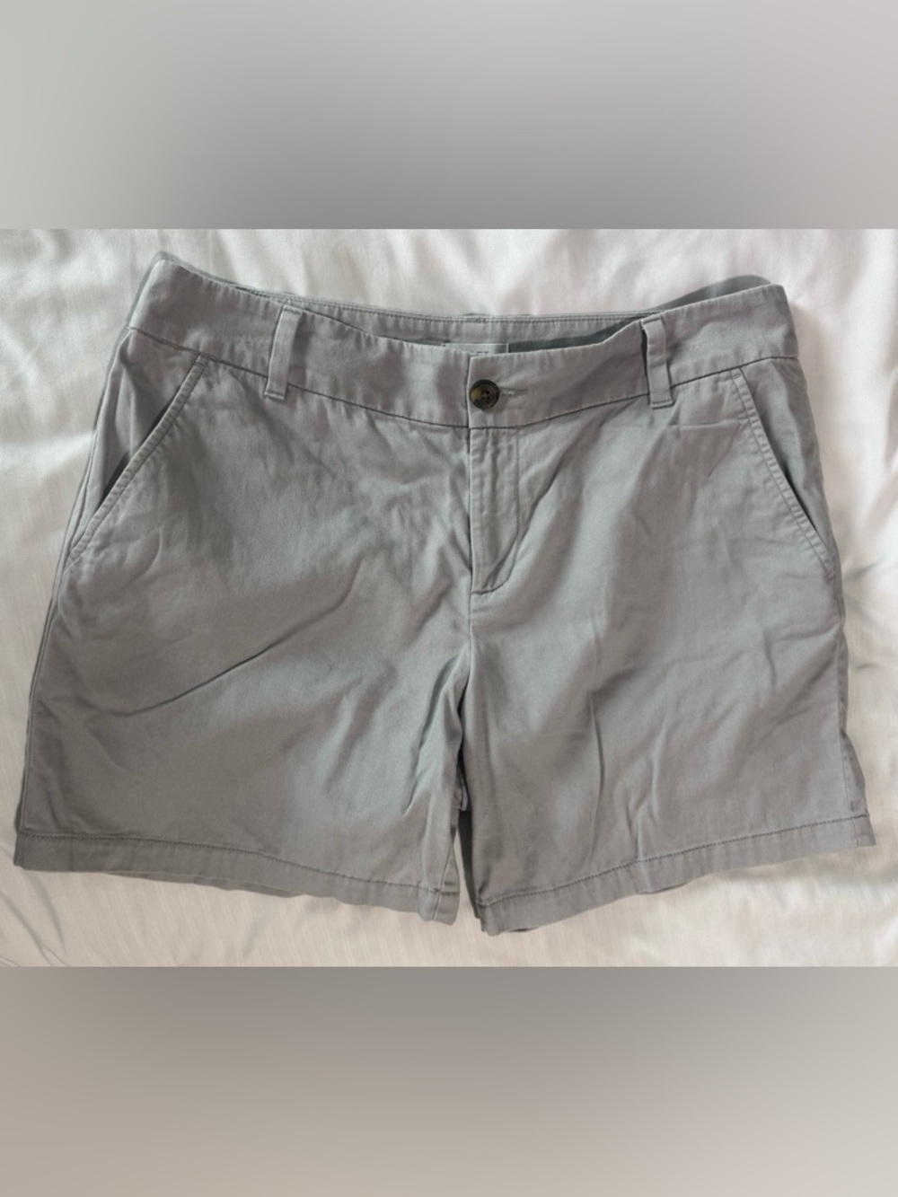 LOFT Light Gray Women's Bermuda Shorts